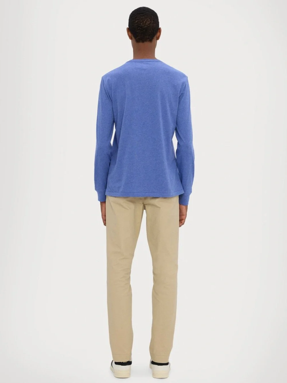 Polo by Ralph Lauren Heather Light Blue Crew Neck Tee